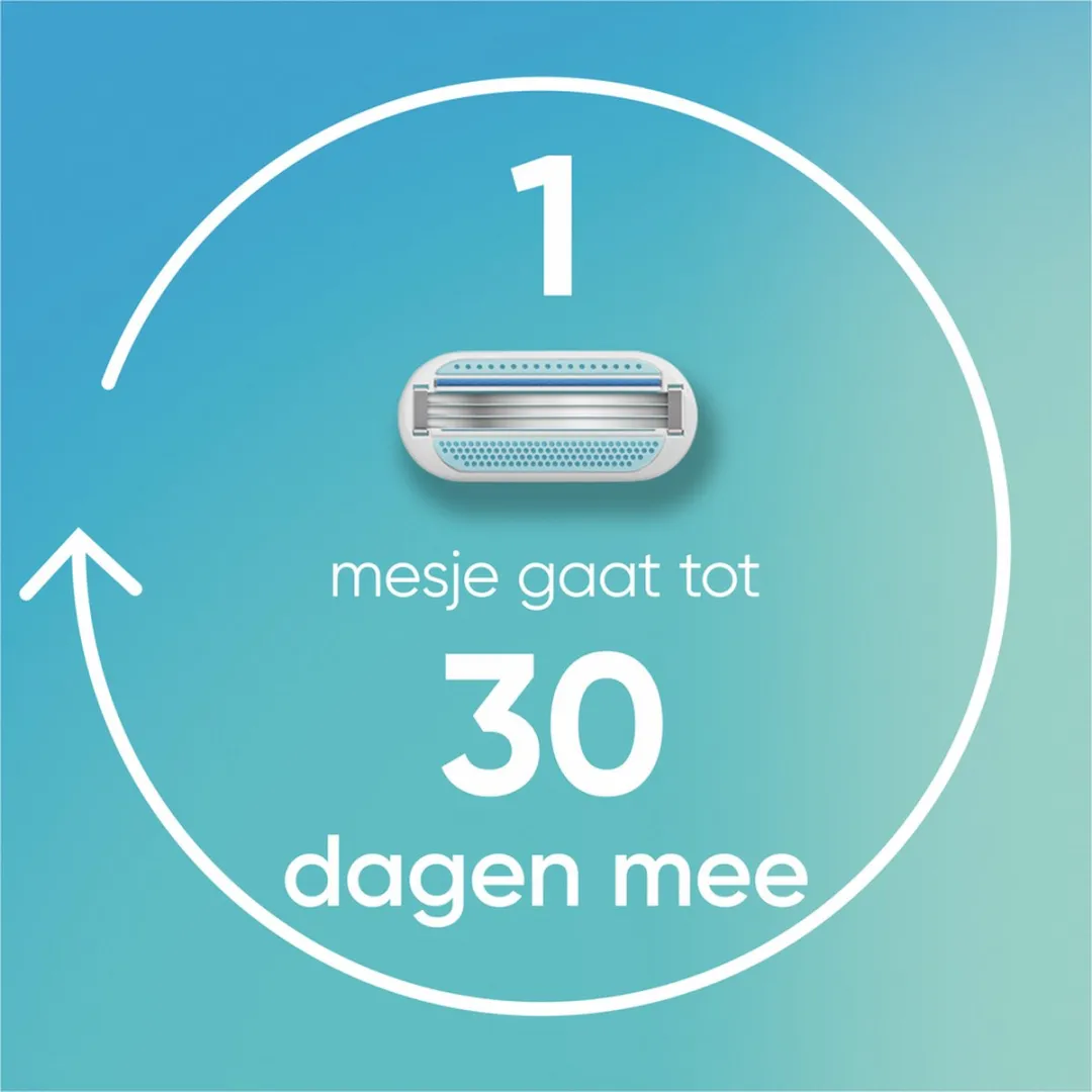 Gillette Venus Smooth Scheermesjes 3-delig - 16 Stuks