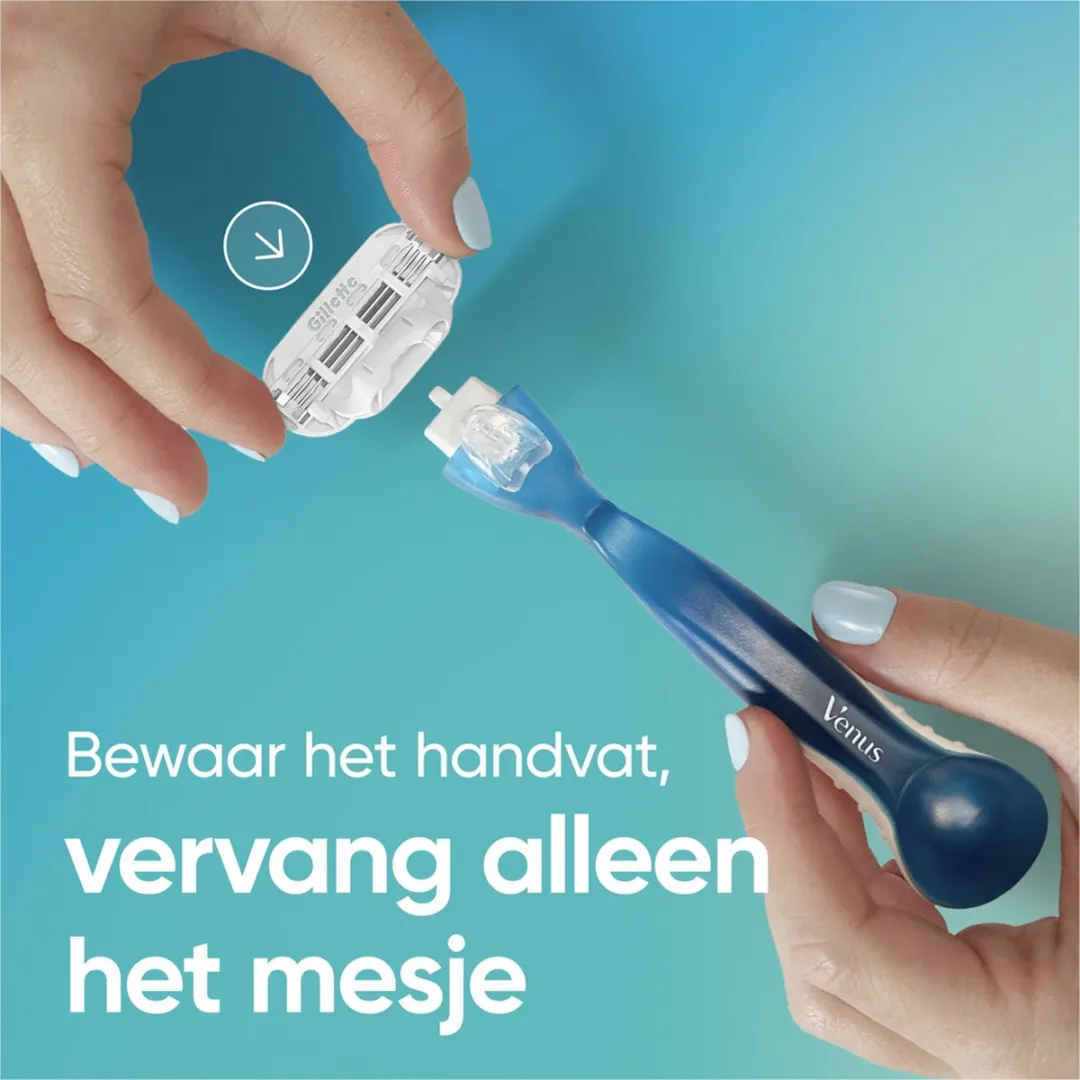 Gillette Venus Smooth Scheermesjes 3-delig - 16 Stuks