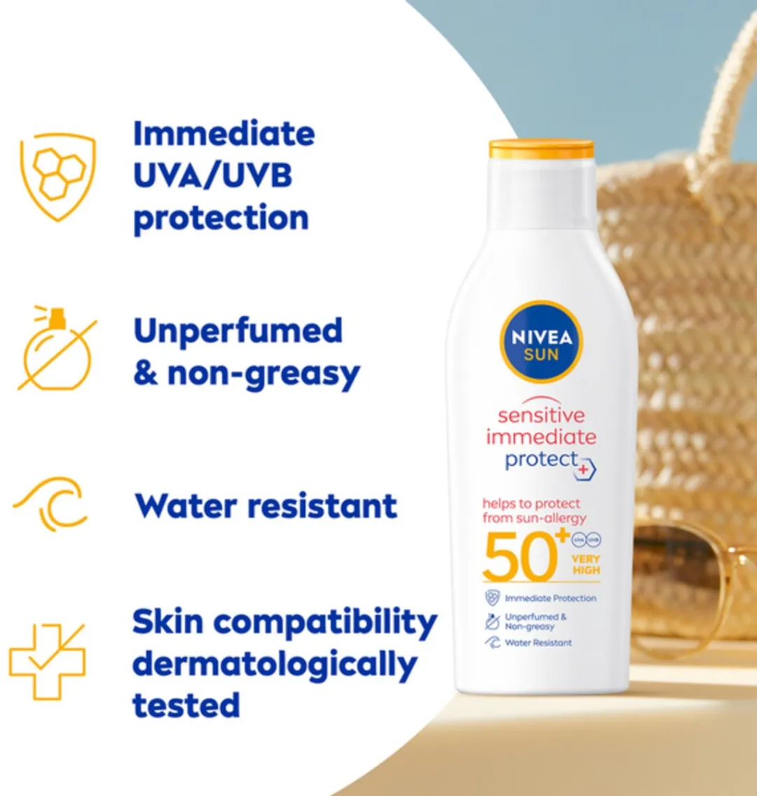 NIVEA Sun Sensitive Anti-Allergie Zonnemelk SPF 50
