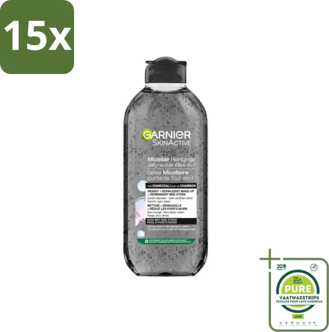 Garnier SkinActive Micellair Water Charcoal 400ml