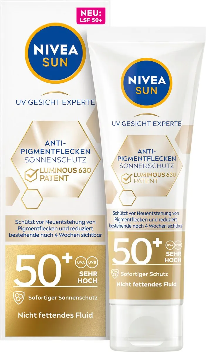 NIVEA Sun Gezicht Anti-Pigmentatie SPF 50+ 40ml