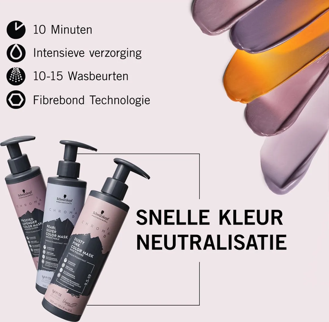 Schwarzkopf Chroma ID Kleurmasker 300ml - Platinum Grey