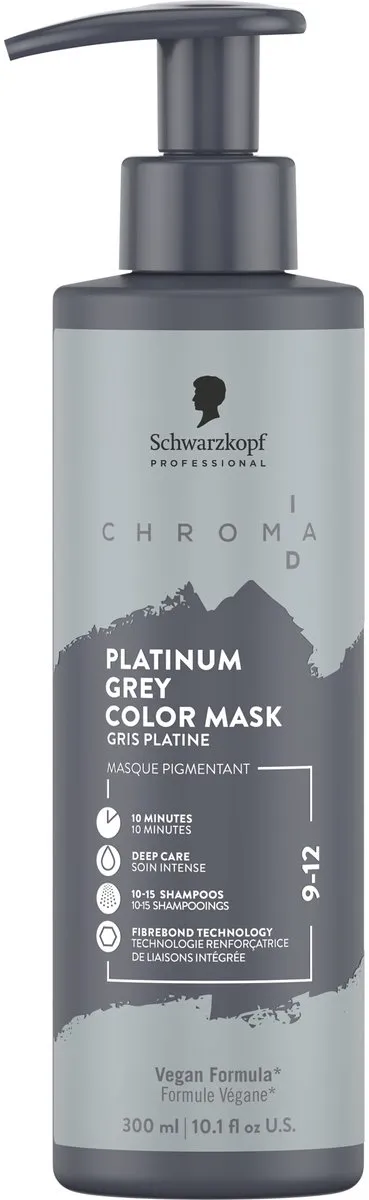 Schwarzkopf Chroma ID Kleurmasker 300ml - Platinum Grey