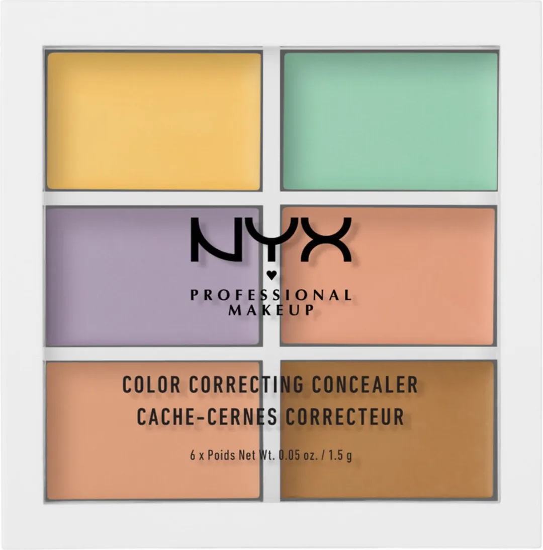 NYX Professional Makeup 3C Palette Concealer 04 - 6x1,5ml