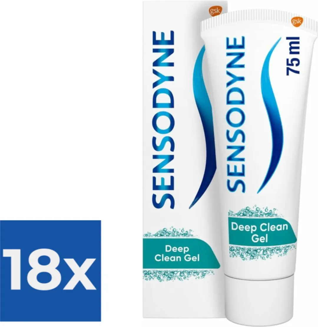 Sensodyne Deep Clean Gel Tandpasta 75ml