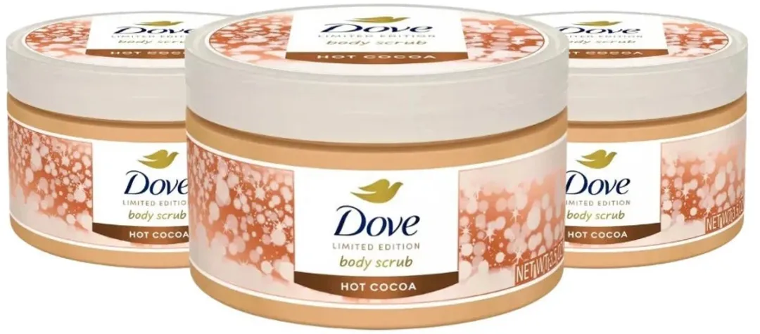 Dove Hot Cacao Body Scrub Limited Edition