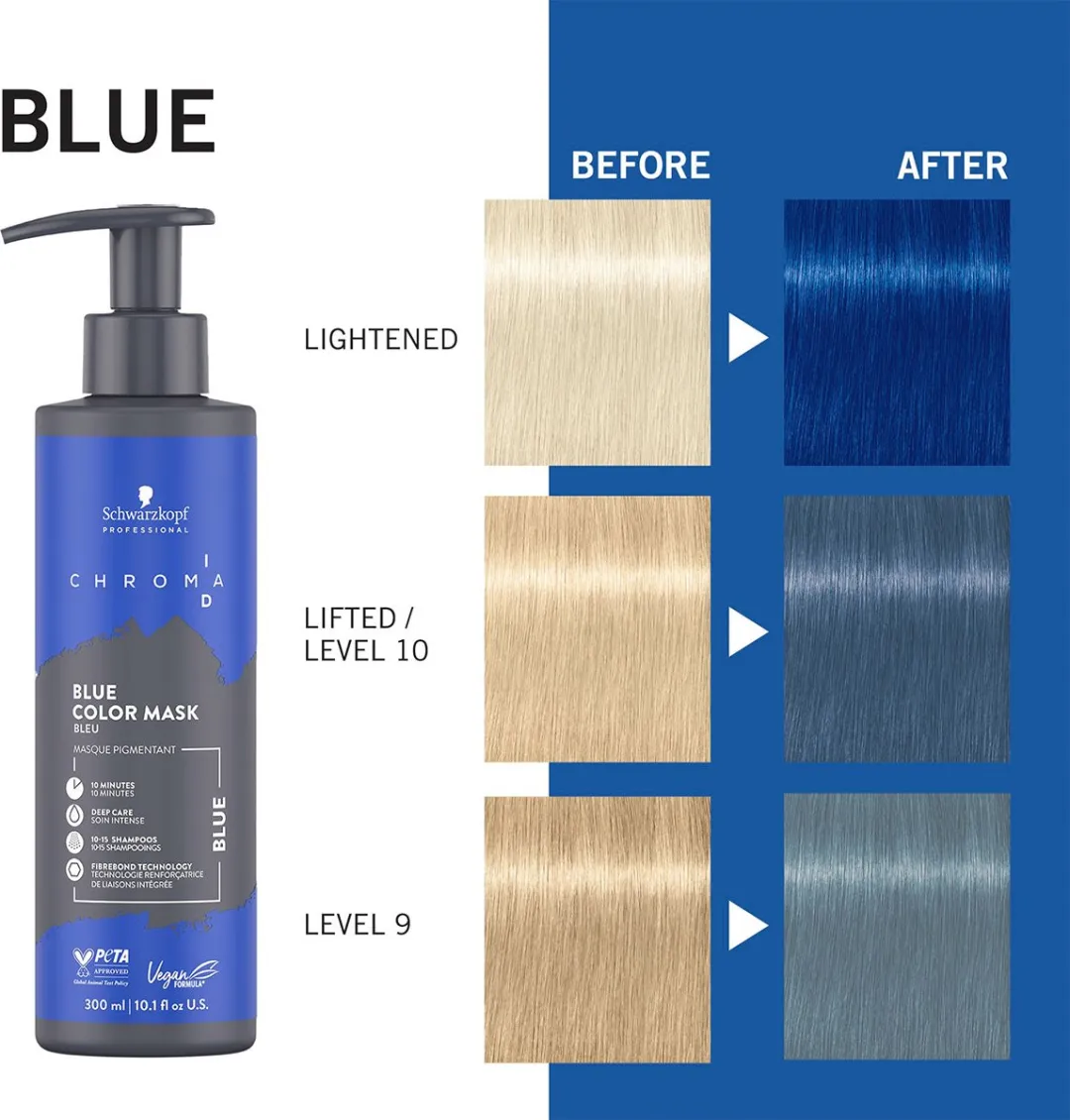 Schwarzkopf Chroma ID Mask Blue Kleurmasker 300ml