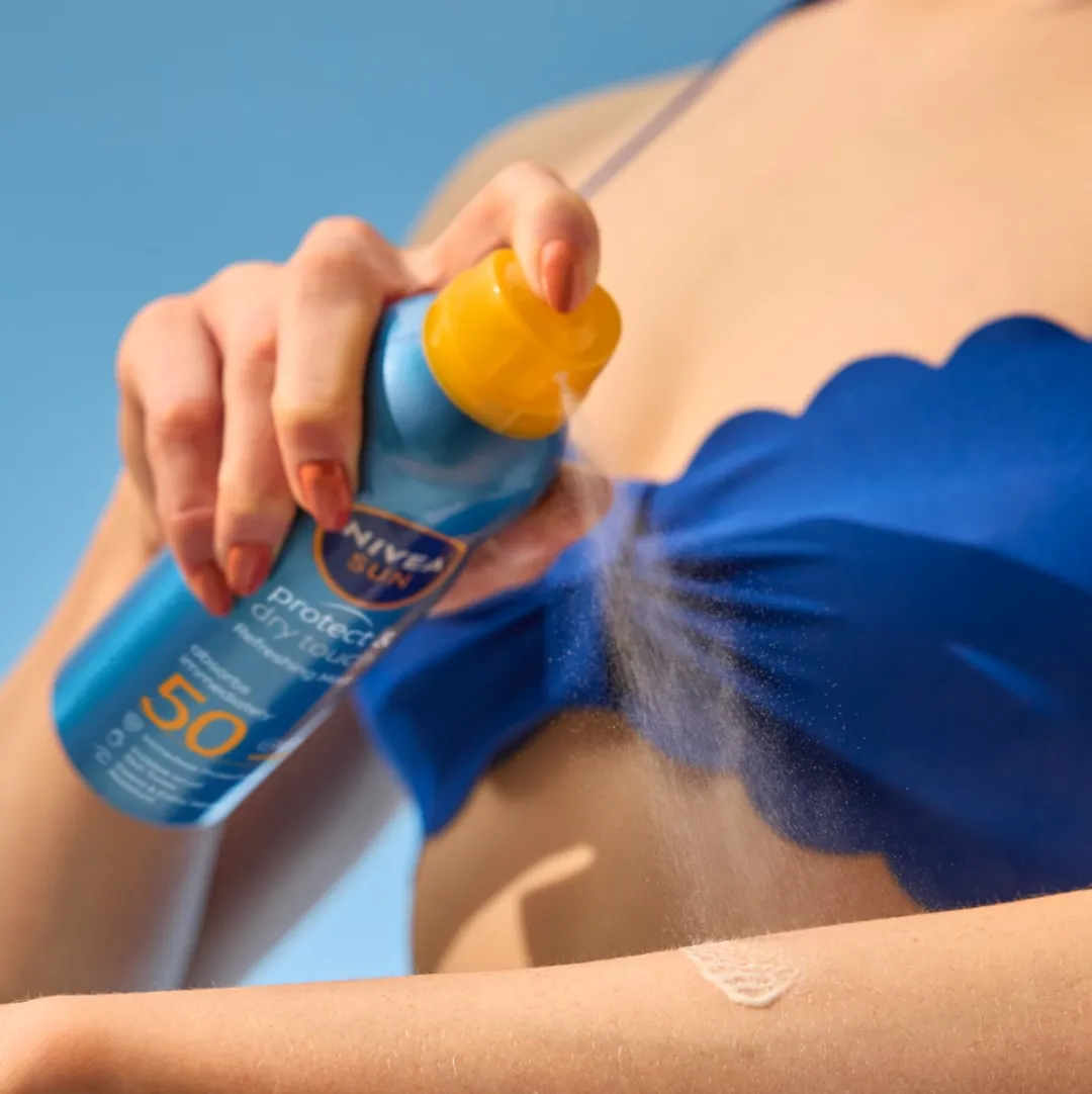 NIVEA SUN Protect & Dry Touch Zonnespray SPF50 - 2x200ml