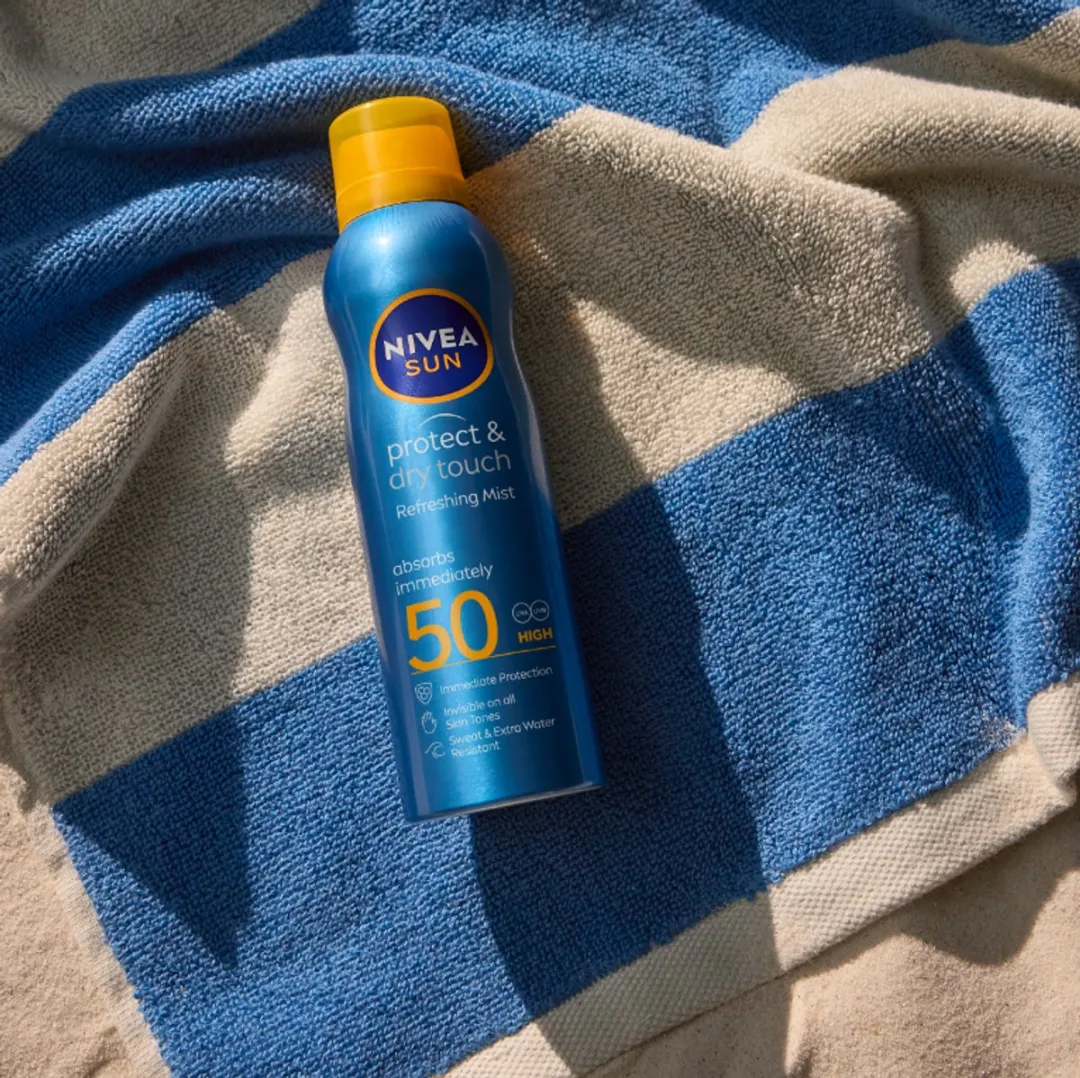 NIVEA SUN Protect & Dry Touch Zonnespray SPF50 - 2x200ml