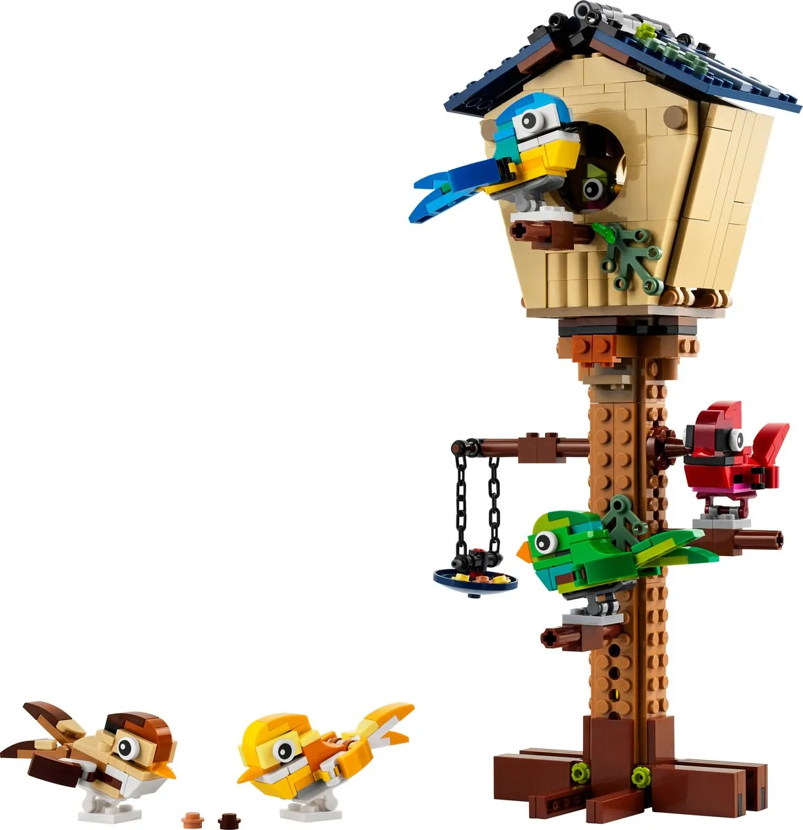LEGO Creator 3-in-1 Vogelhuisje 31143 - 476 Stukken - afbeelding 5 van 6