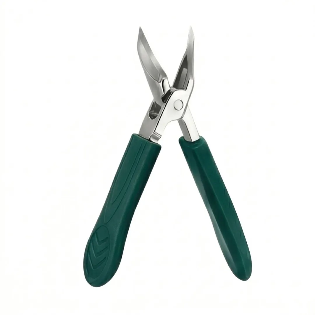 Nuvex Nageltang Groene Zilverkleur