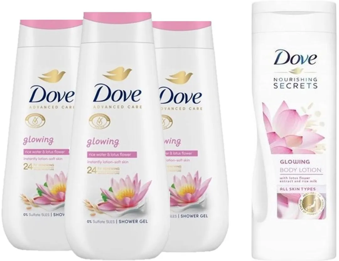 Dove Glowing Ritual Douchegel & Bodylotion