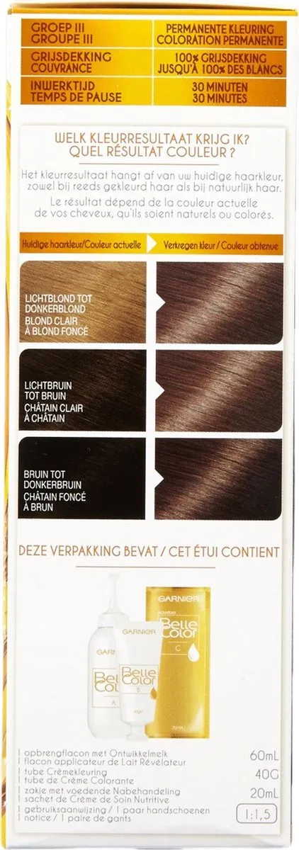 Garnier Belle Color Haarverf 20 Lichtbruin