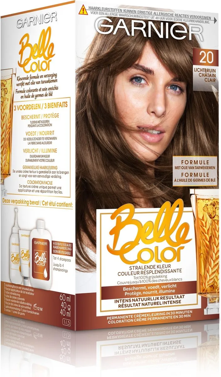 Garnier Belle Color Haarverf 20 Lichtbruin