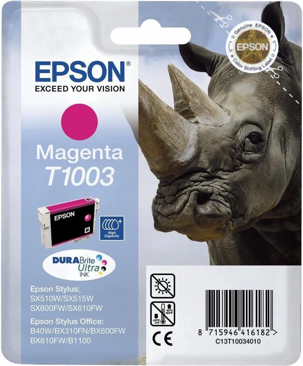 Epson T1003 Magenta Inktcartridge - 11.1ml