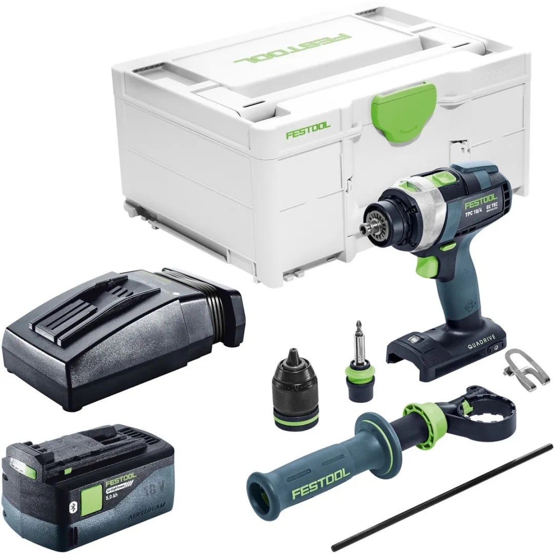 Festool TPC 18/4 I-Basic Accu Klopboormachine 75Nm