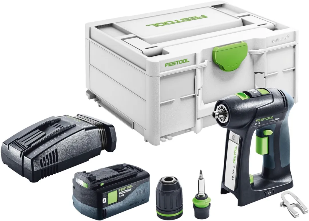 Festool C 18-Basic Accuboormachine 18V 45Nm