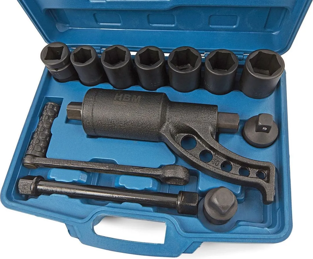 HBM Machines Momentversterker Set 5000Nm 1/2" - Zwart