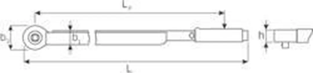 Stahlwille 721NF/80 Momentsleutel 3/4" 20mm