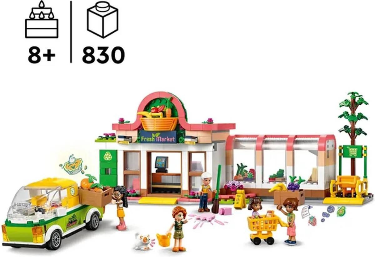 LEGO Friends Biologische Supermarkt 41729 - Multicolor - afbeelding 6 van 6
