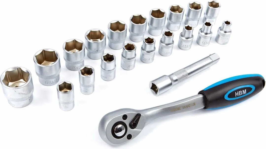 HBM Profi Ratel 1/2" - 20 Stuks Blauw