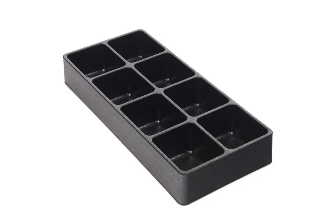HBM Machines Inlay set Gereedschapswagen 60mm Hoog - 3-delig - Zwart