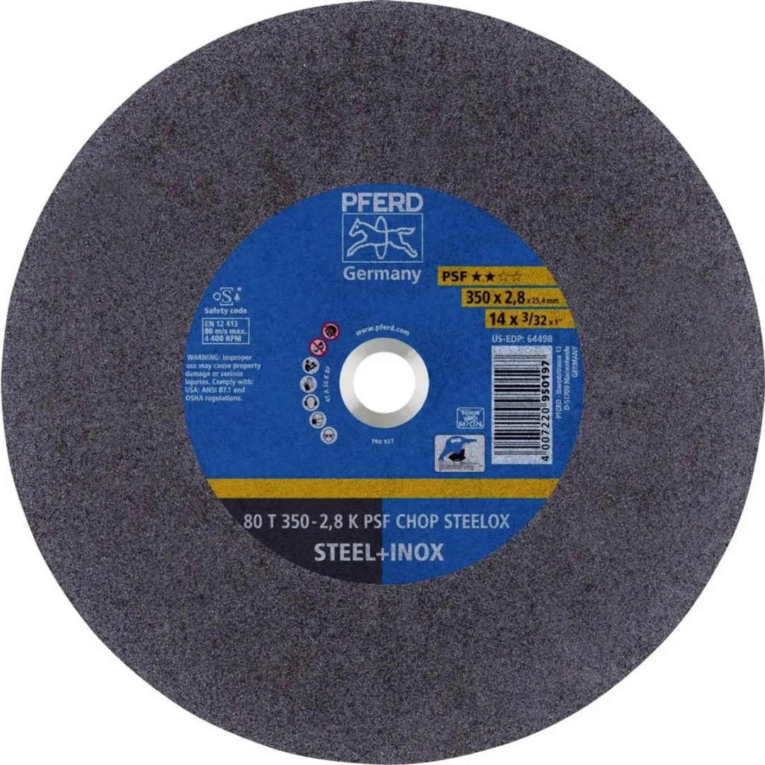 Pferd PSF Chop Steelox Doorslijpschijf Ø350x2,8mm
