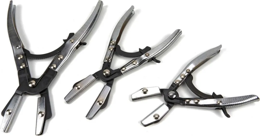 HBM Machines 9335 Slangklemtangen Set - 3 Stuks