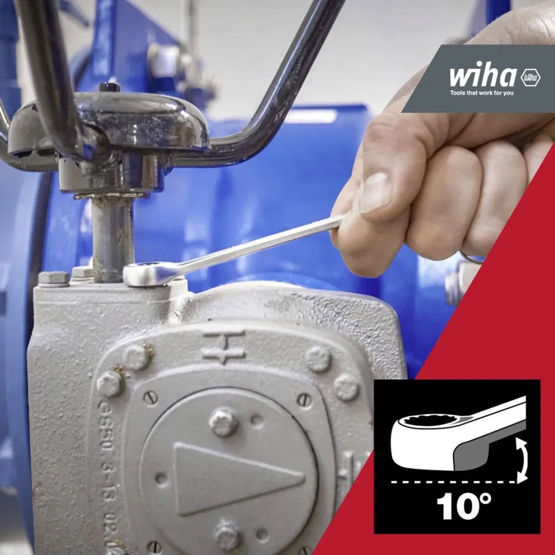 Wiha 45321 Ring-Steeksleutelset 13-delig - 6-22mm
