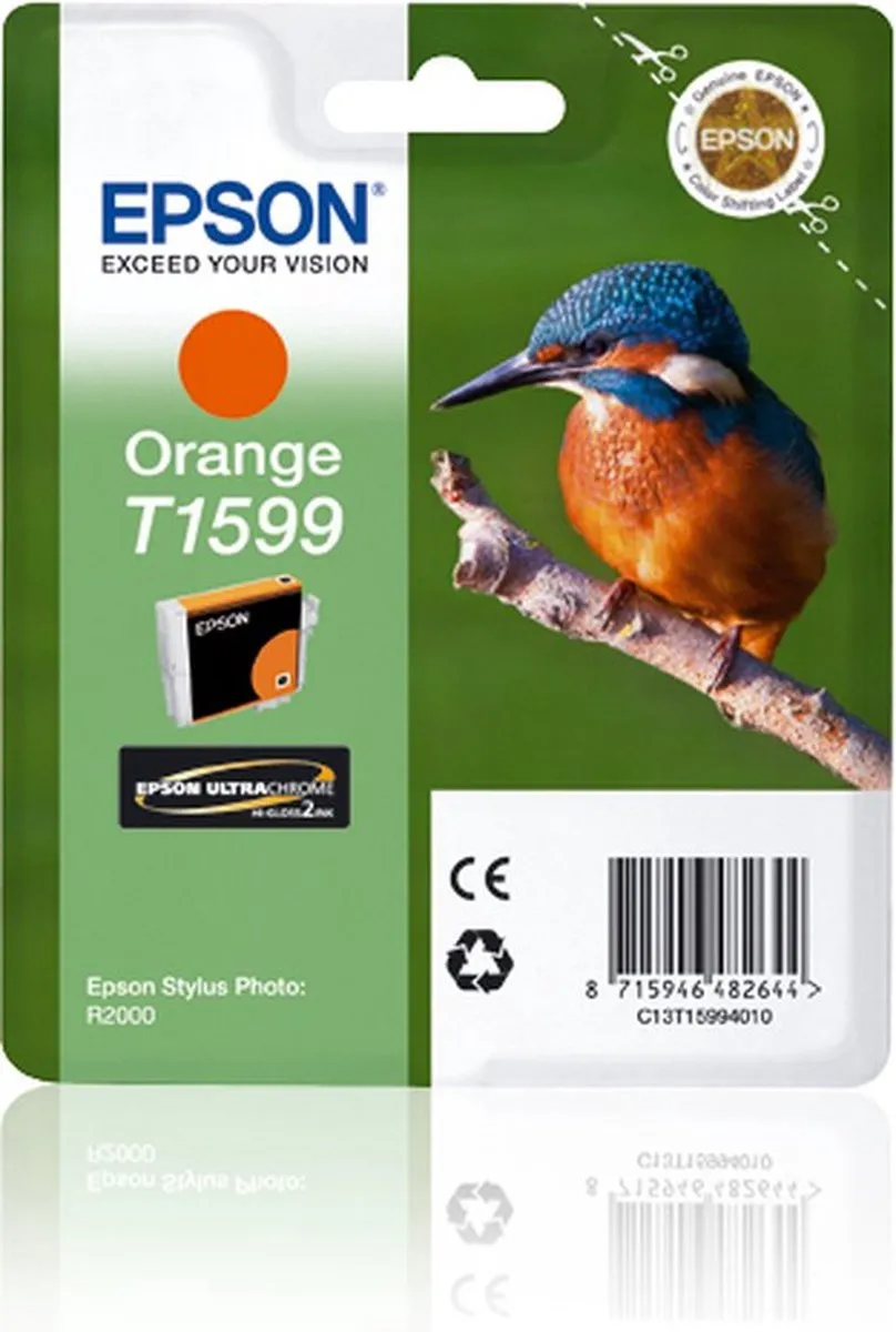 Epson T1599 Inktcartridge Oranje - 17ml