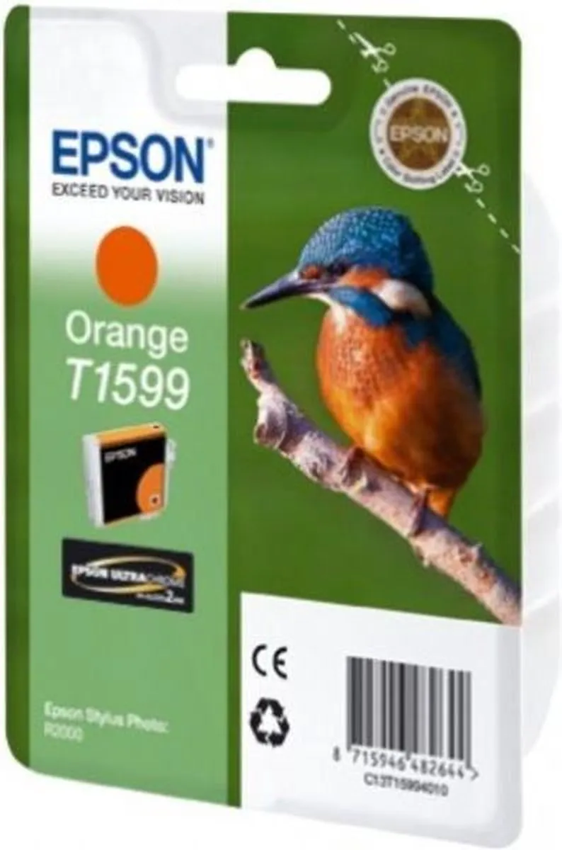 Epson T1599 Inktcartridge Oranje - 17ml