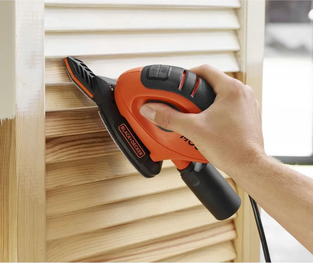 BLACK+DECKER BEW230BC-QS Schuurmachine - 55W - 15 Accessoires