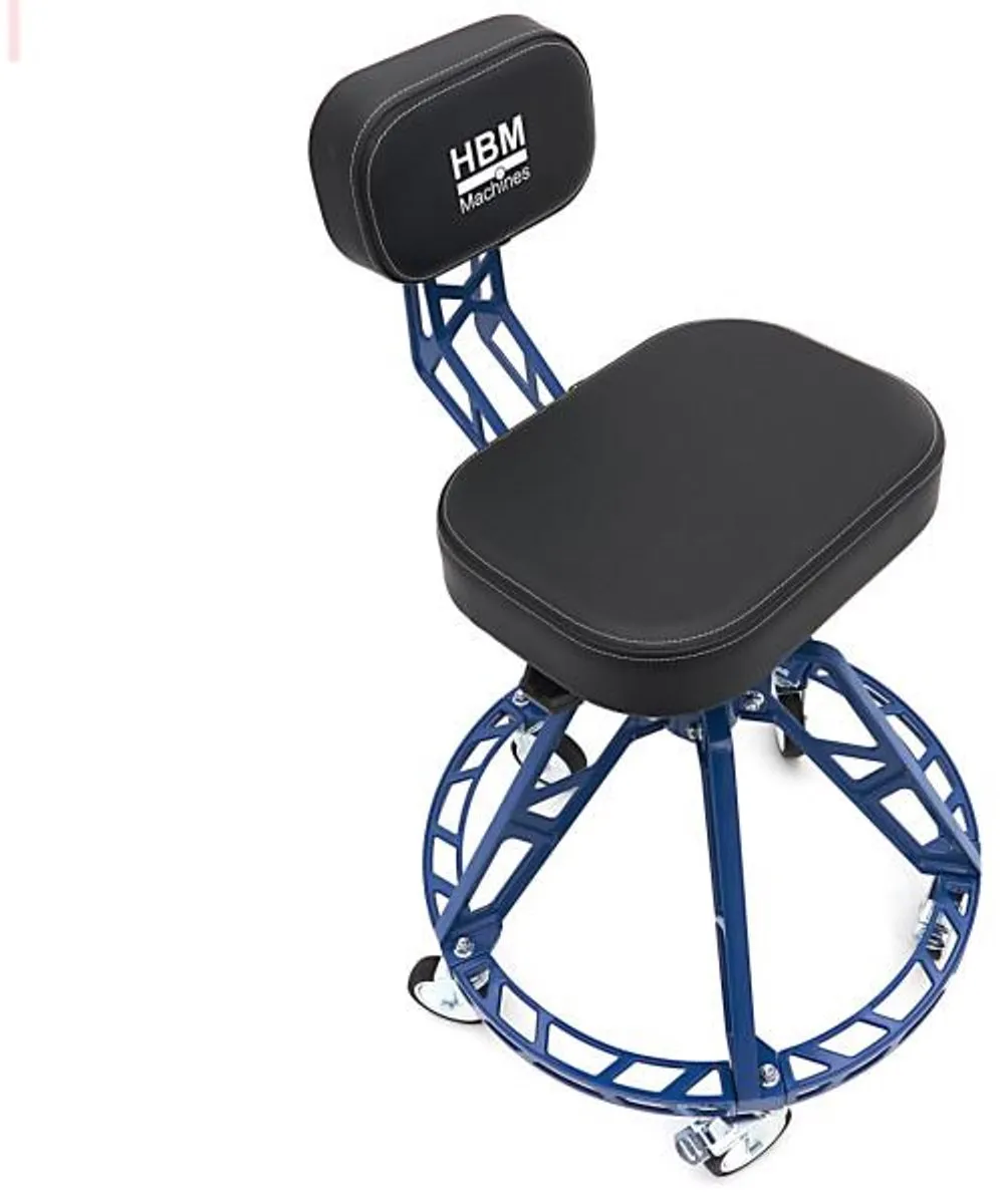 HBM Heavy Duty Kruk met Leuning 180 kg