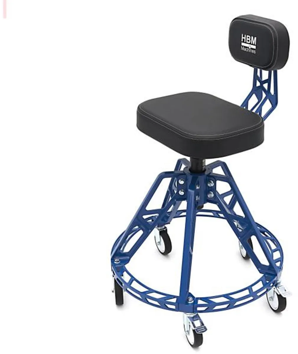 HBM Heavy Duty Kruk met Leuning 180 kg
