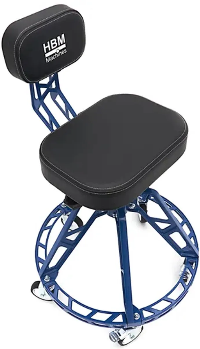 HBM Heavy Duty Kruk met Leuning 180 kg