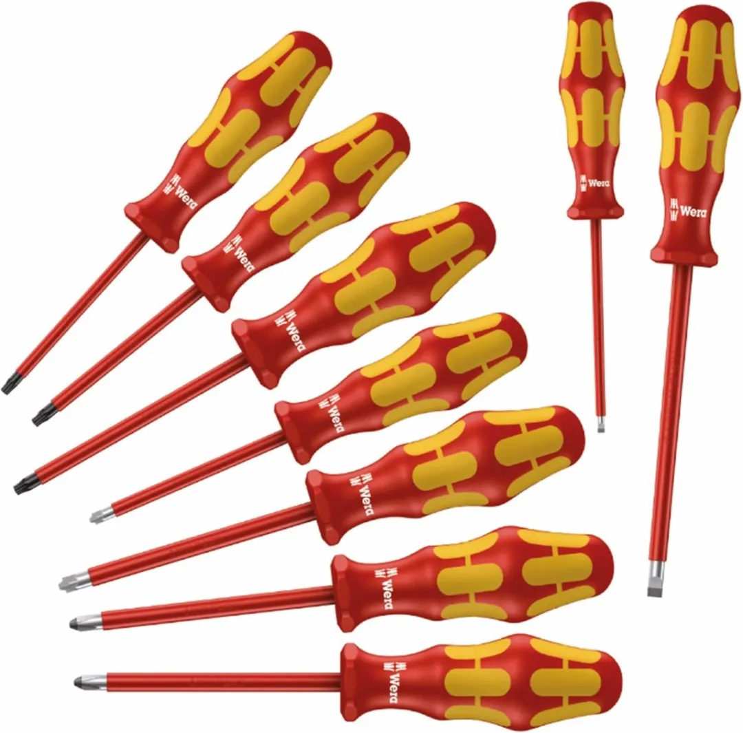 Wera 05133355001 VDE Schroevendraaierset 9-delig - T15/T20/T25/PH2/PZ2/SL2.5/SL5.5