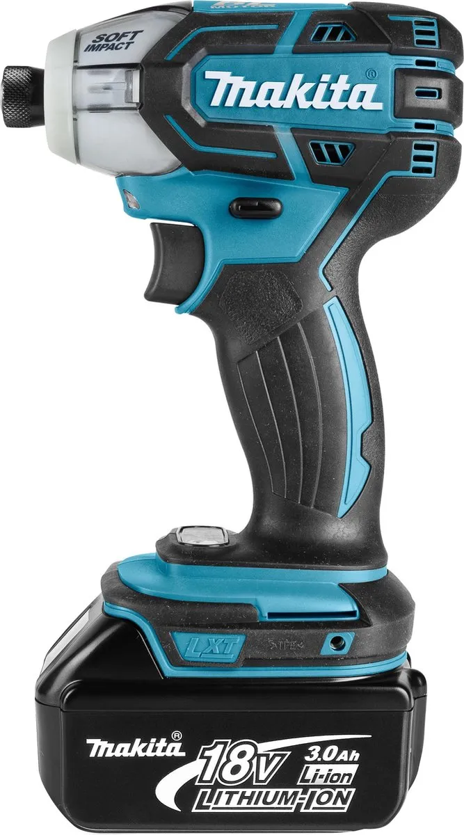Makita DTS141RFJ Impulsschroevendraaier Set - 18V - 2x 3.0Ah - Koolborstelloos