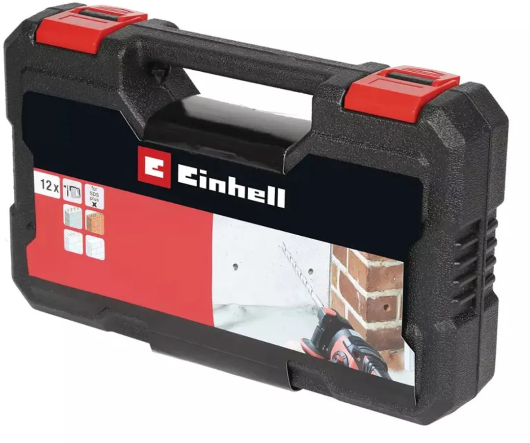 Einhell SDS-Plus Boorhamerset 12-delig - 14mm - Beton - afbeelding 6 van 6
