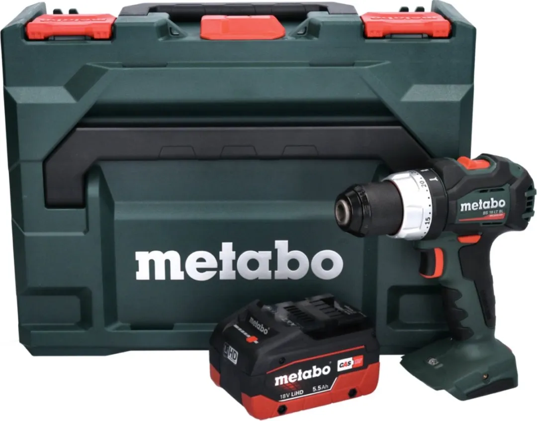 Metabo BS 18 LT BL Accuboormachine 18V 75Nm - 1x 5,5Ah Accu