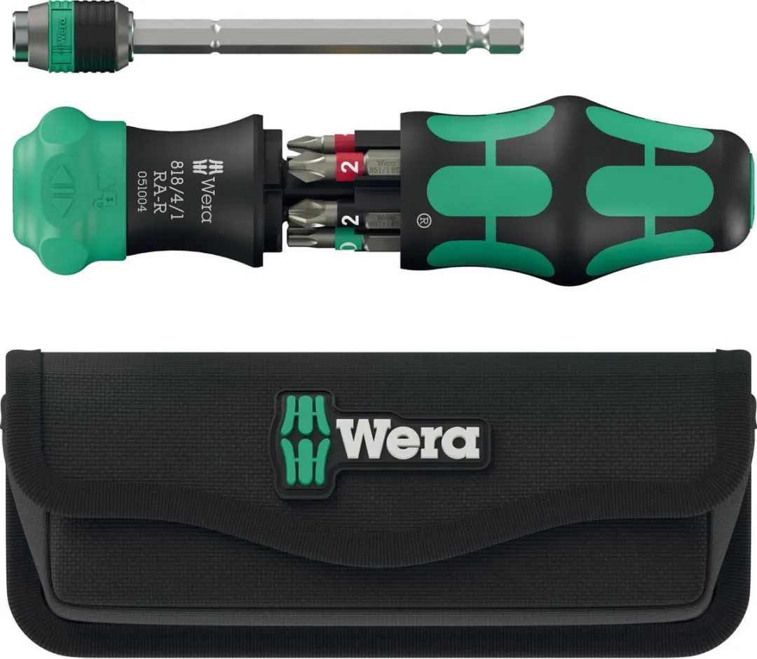 Wera Kraftform Kompakt 20 RA-R Bitschroevendraaier - 1/4