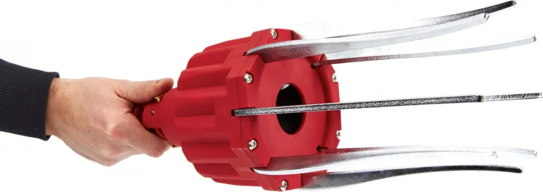HBM Machines Pneumatische Ashoes Spreider 7547 - Rood