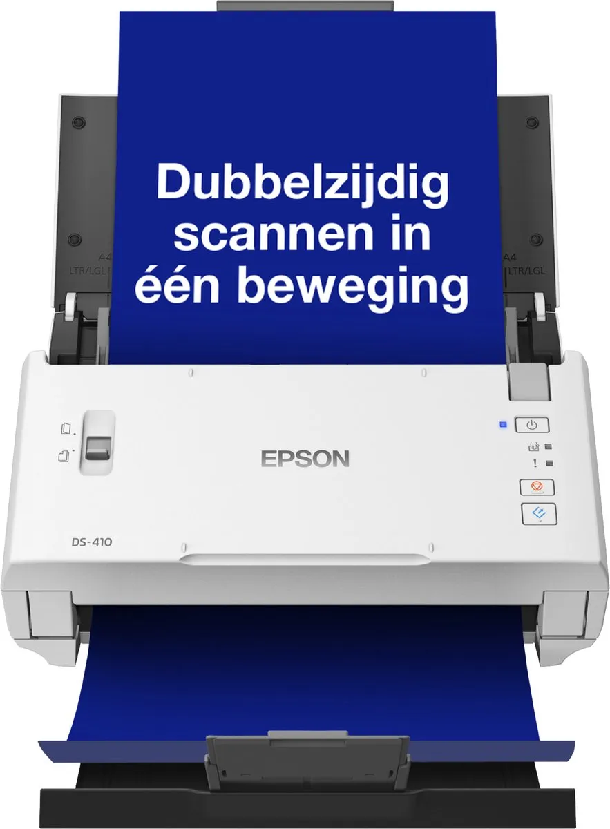 Epson WorkForce DS-410 Scanner - A4 Sheetfeeder - Wit