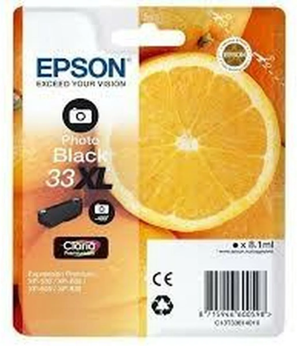 Epson Claria Premium Black XL Cartouche C13T33614010