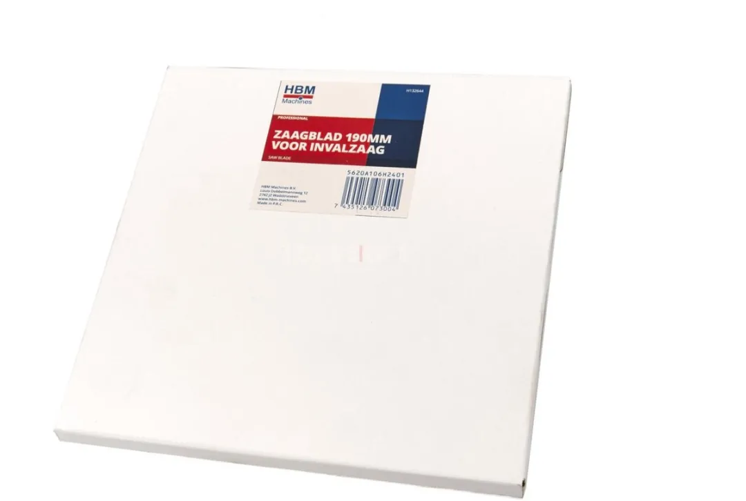 HBM Zaagblad 190mm voor Invalzaag - 24 Tanden