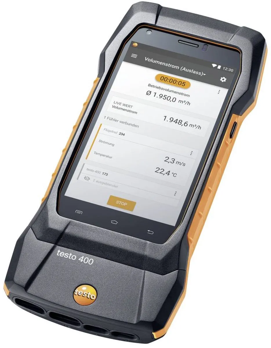 Testo 400 Universal-Klimamessgerät - Temperatuur -40 tot 200°C, Druk 0-150 hPa