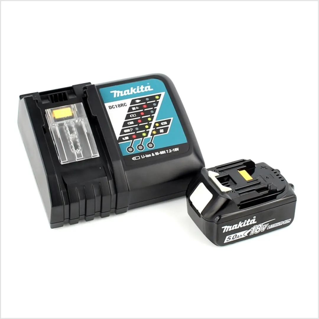 Makita Power Source Kit 18V BL1850B + DC18RC - 5.0Ah