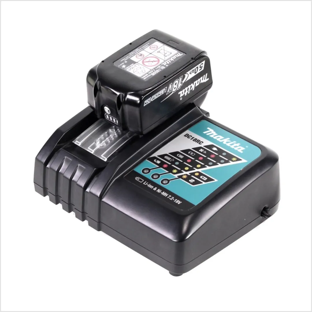 Makita Power Source Kit 18V BL1850B + DC18RC - 5.0Ah
