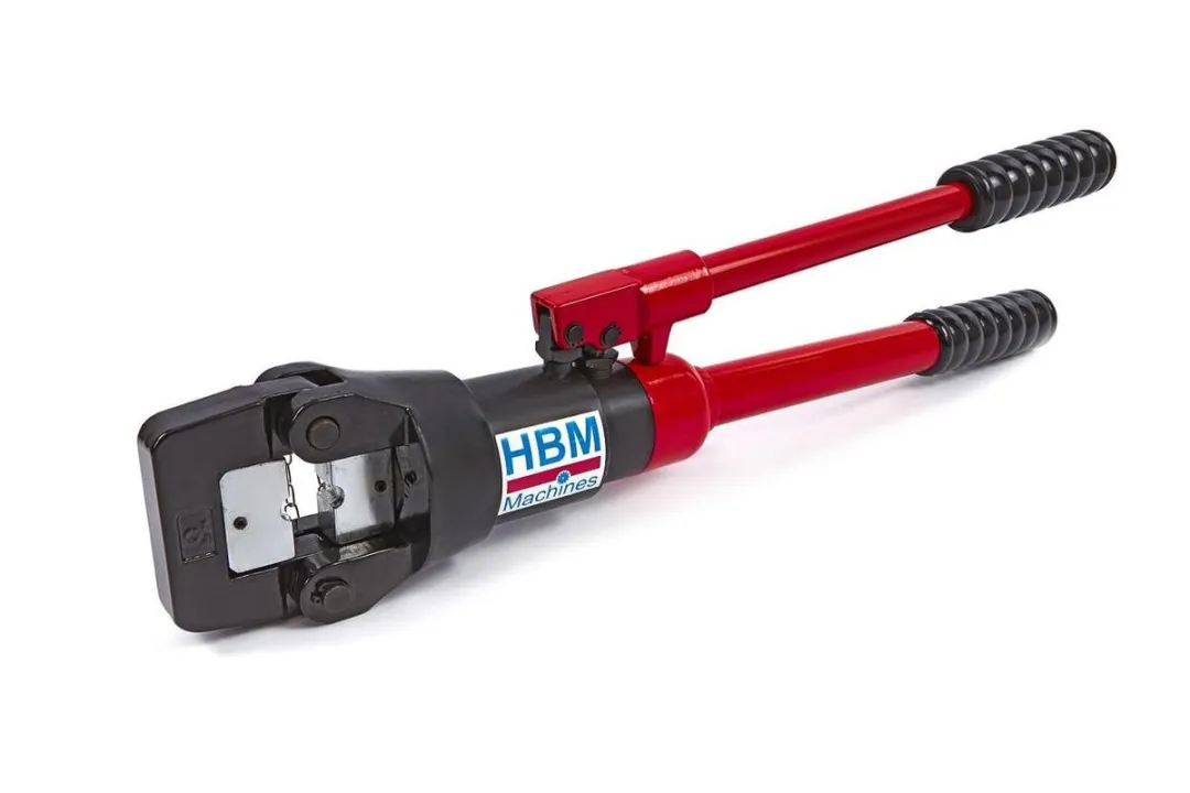 HBM Machines Hydraulische Krimptang 16 Ton - 400 mm² - Rood