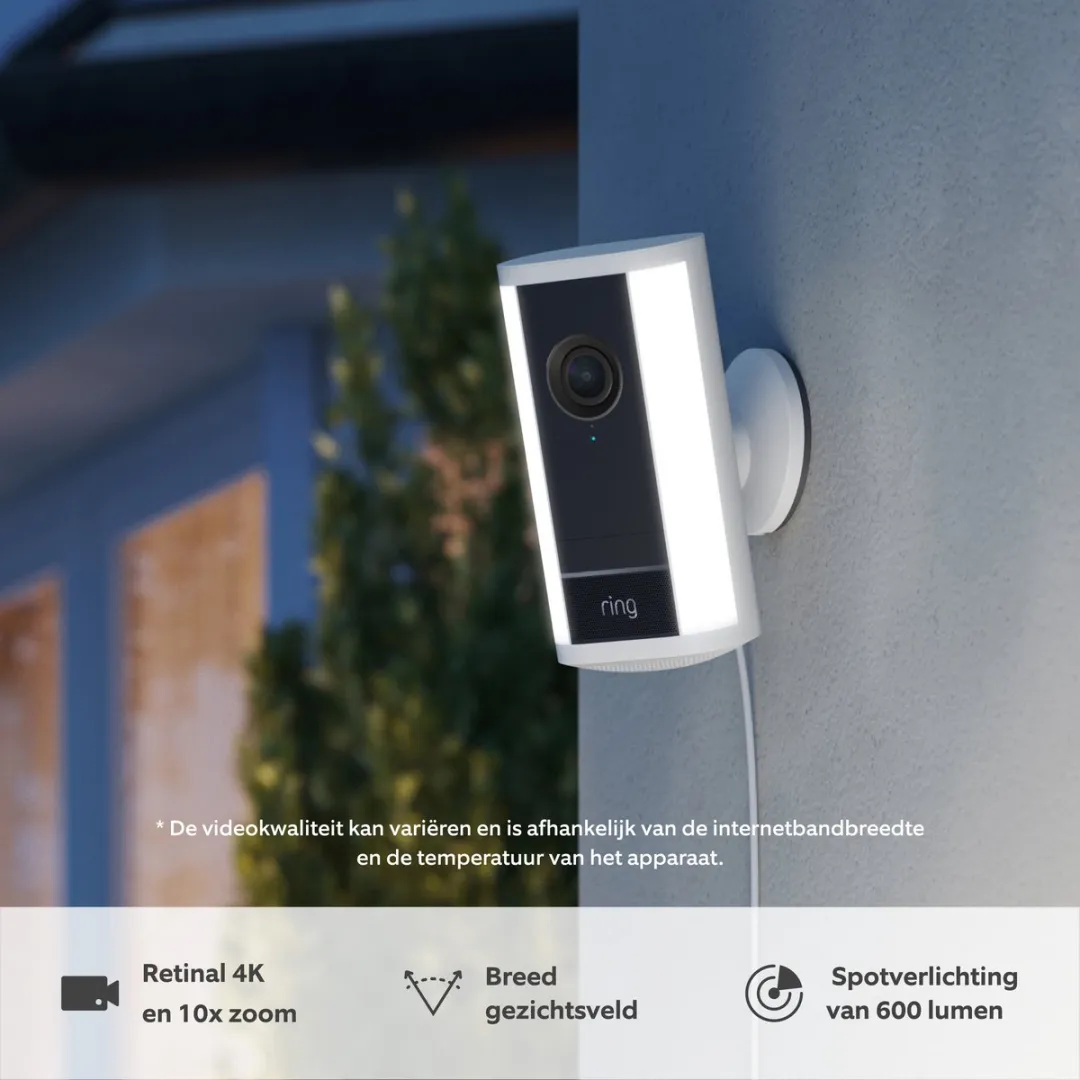 Ring Spotlight Camera Pro 5CCEA4 - 4K - Zwart - afbeelding 6 van 6