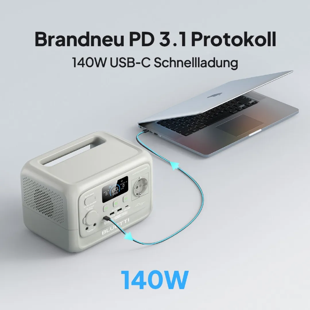 Bluetti Elite 30 V2 Powerstation 288Wh - 600W